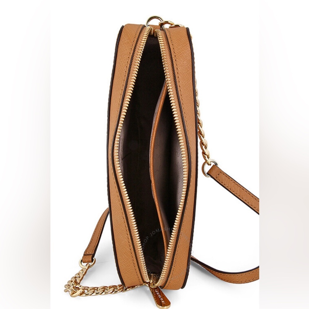 MICHAEL KORS Crossbody Bag JS Large Saffiano Leather Acorn NEW - Minor Damage - Picture 5 of 12